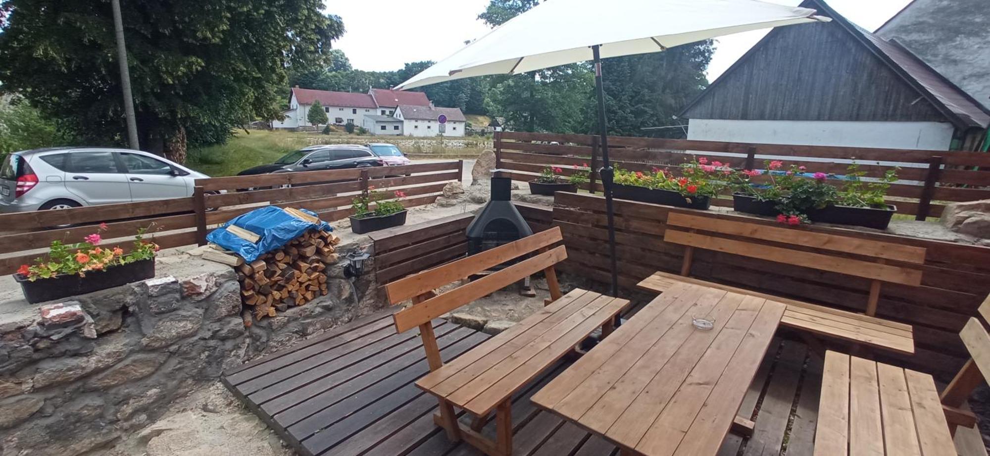 Chalupa Jahudka Kunžak Exteriér fotografie